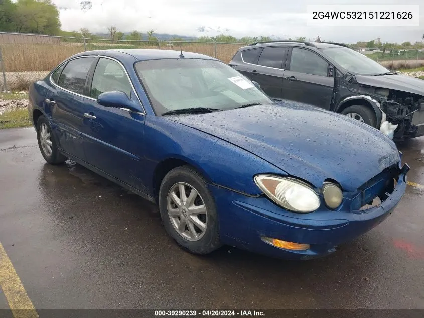 2005 Buick Lacrosse Cx VIN: 2G4WC532151221626 Lot: 39290239