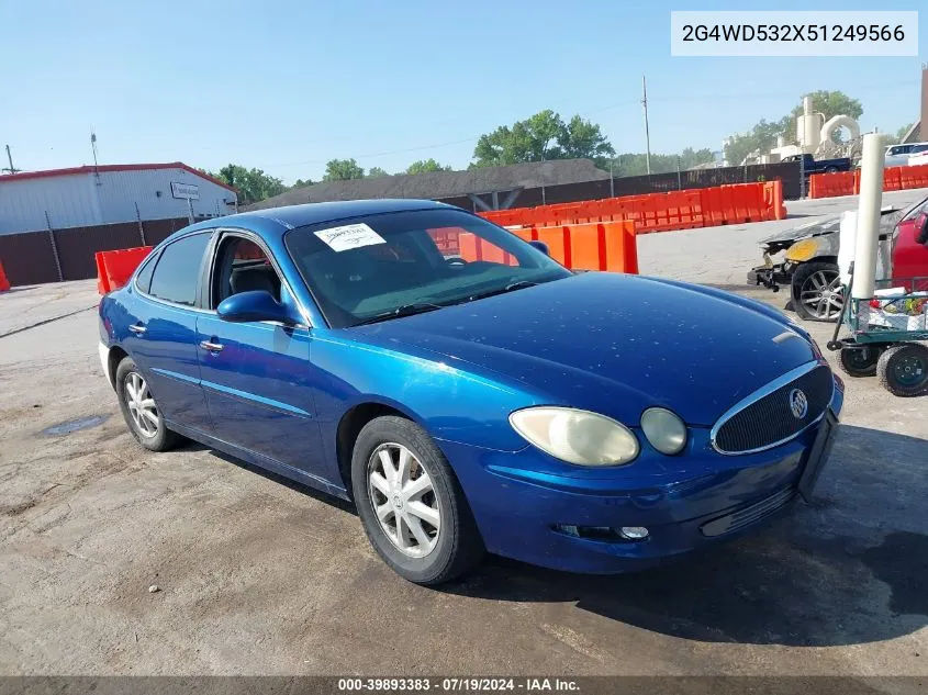 2005 Buick Lacrosse Cxl VIN: 2G4WD532X51249566 Lot: 39893383