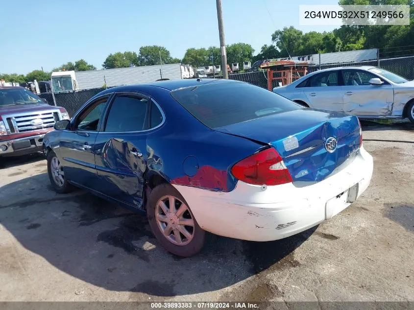 2G4WD532X51249566 2005 Buick Lacrosse Cxl