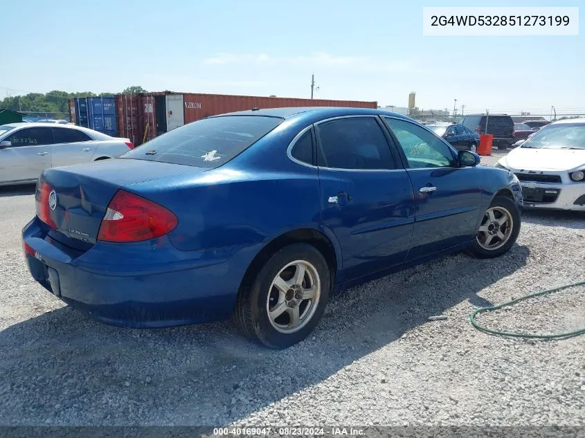 2005 Buick Lacrosse Cxl VIN: 2G4WD532851273199 Lot: 40169047