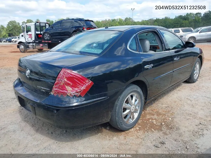 2005 Buick Lacrosse Cxl VIN: 2G4WD532X51232508 Lot: 40306614