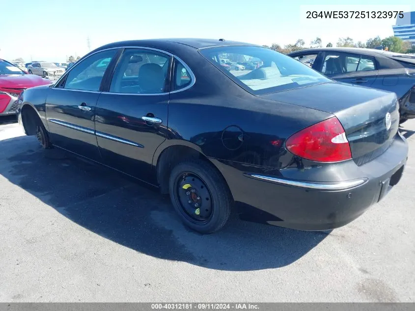 2005 Buick Lacrosse Cxs VIN: 2G4WE537251323975 Lot: 40312181