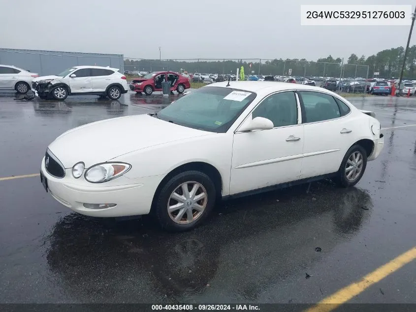 2005 Buick Lacrosse Cx VIN: 2G4WC532951276003 Lot: 40435408