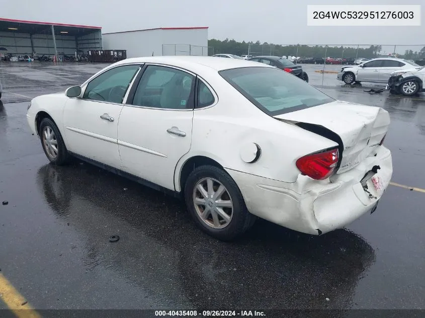 2005 Buick Lacrosse Cx VIN: 2G4WC532951276003 Lot: 40435408