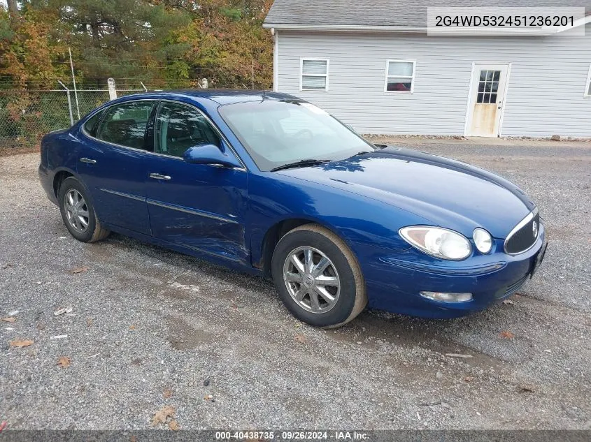 2G4WD532451236201 2005 Buick Lacrosse Cxl