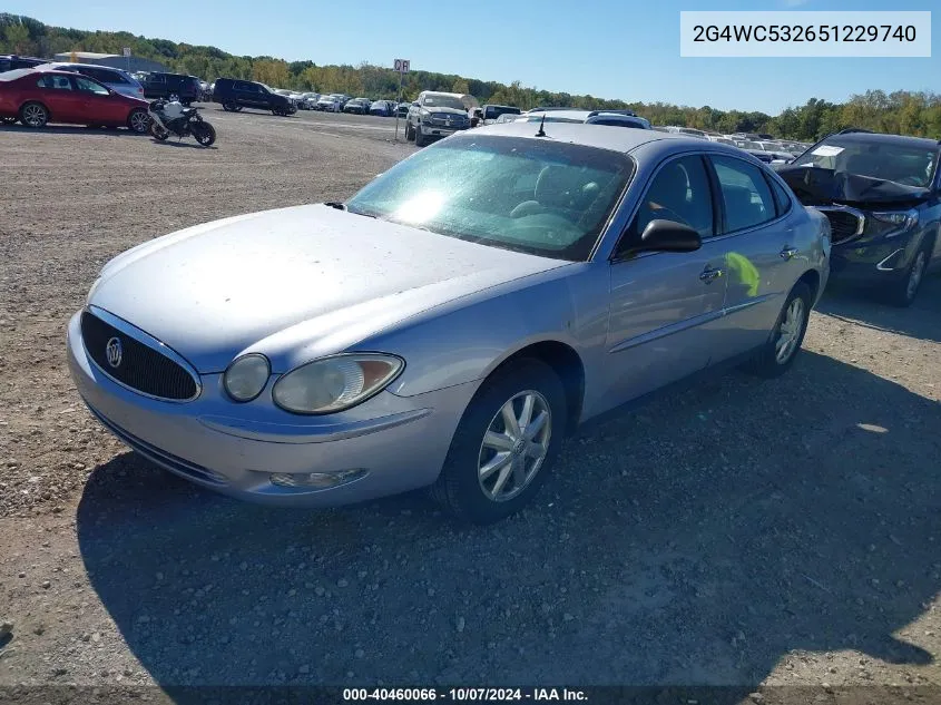 2005 Buick Lacrosse Cx VIN: 2G4WC532651229740 Lot: 40460066