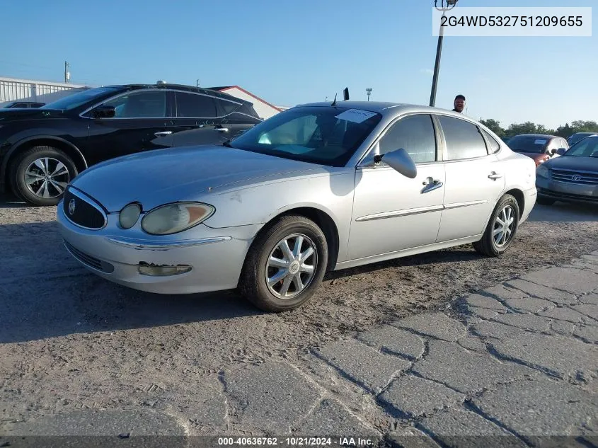 2G4WD532751209655 2005 Buick Lacrosse Cxl