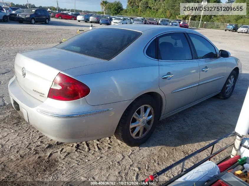 2G4WD532751209655 2005 Buick Lacrosse Cxl