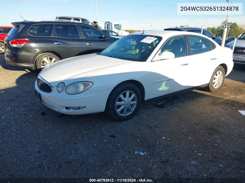 2005 Buick Lacrosse Cx VIN: 2G4WC532651324878 Lot: 40793912