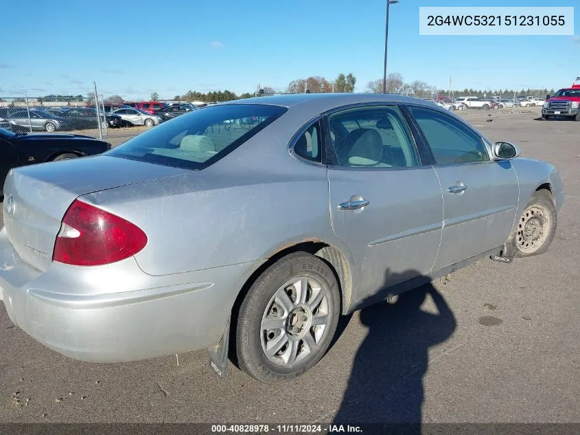 2005 Buick Lacrosse Cx VIN: 2G4WC532151231055 Lot: 40828978