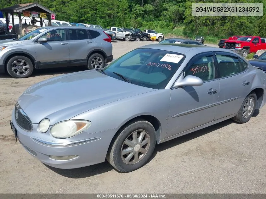 2G4WD582X61234592 2006 Buick Lacrosse Cxl