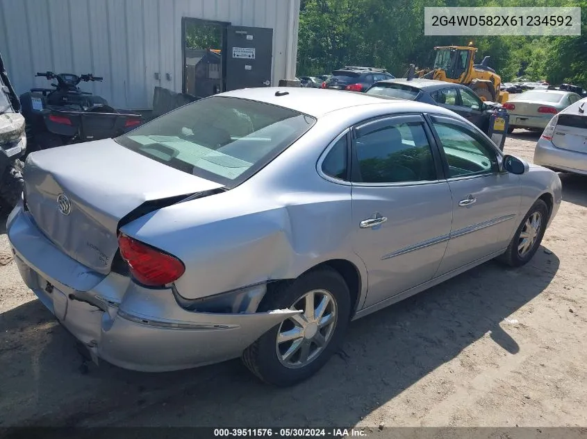 2006 Buick Lacrosse Cxl VIN: 2G4WD582X61234592 Lot: 39511576