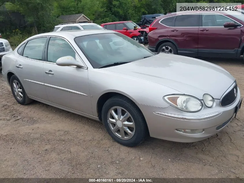 2G4WD582961226452 2006 Buick Lacrosse Cxl