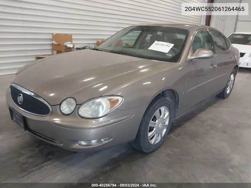 2006 Buick Lacrosse Cx VIN: 2G4WC552061264465 Lot: 40256794