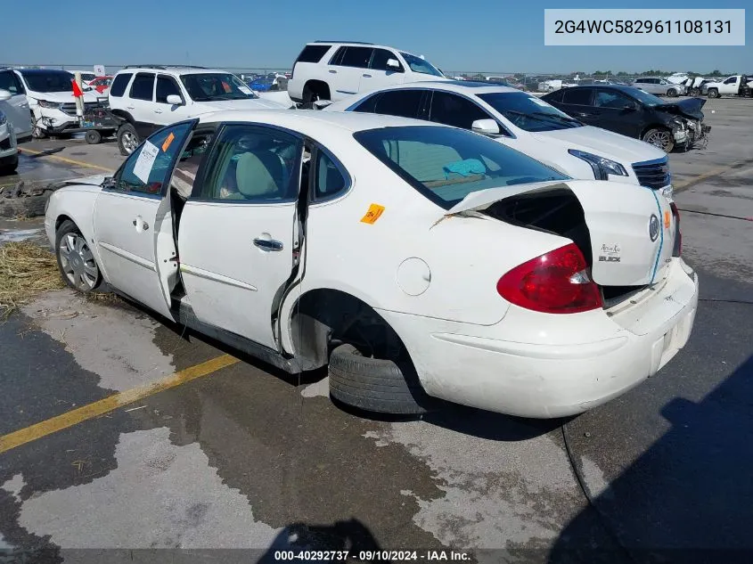 2006 Buick Lacrosse Cx VIN: 2G4WC582961108131 Lot: 40292737