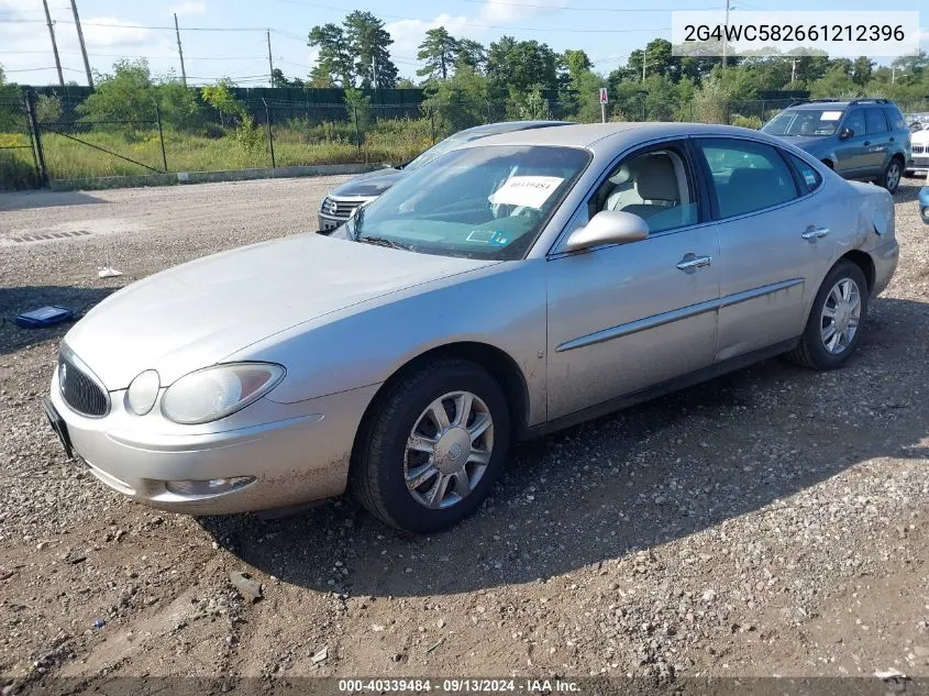 2006 Buick Lacrosse Cx VIN: 2G4WC582661212396 Lot: 40339484