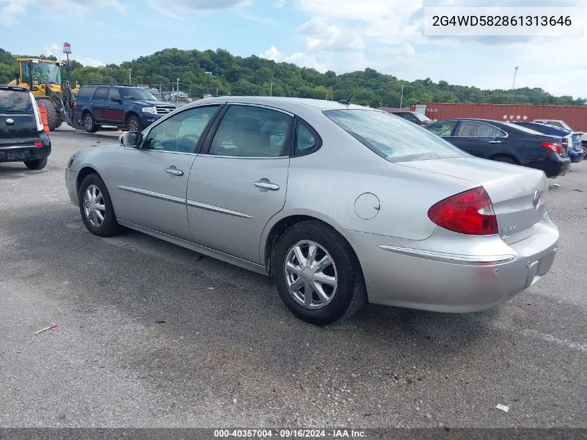 2006 Buick Lacrosse Cxl VIN: 2G4WD582861313646 Lot: 40357004