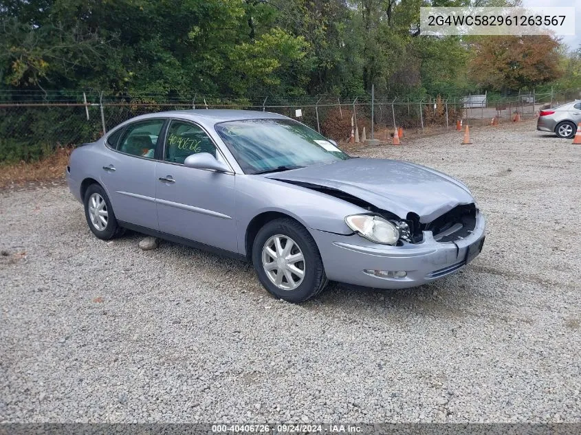 2G4WC582961263567 2006 Buick Lacrosse Cx