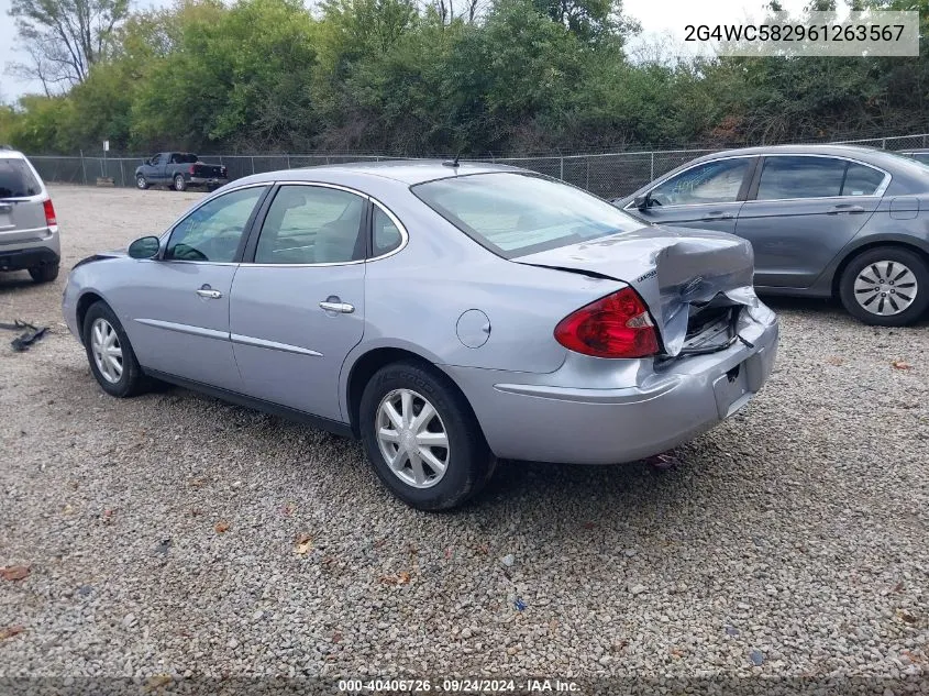 2006 Buick Lacrosse Cx VIN: 2G4WC582961263567 Lot: 40406726