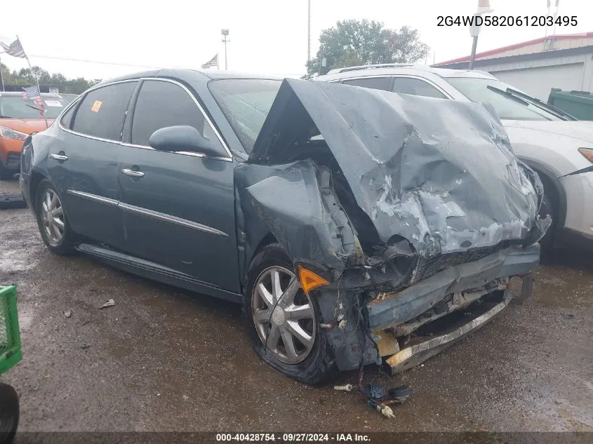 2006 Buick Lacrosse Cxl VIN: 2G4WD582061203495 Lot: 40428754