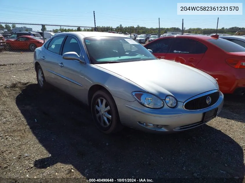 2006 Buick Lacrosse Cx VIN: 2G4WC582361231570 Lot: 40490648