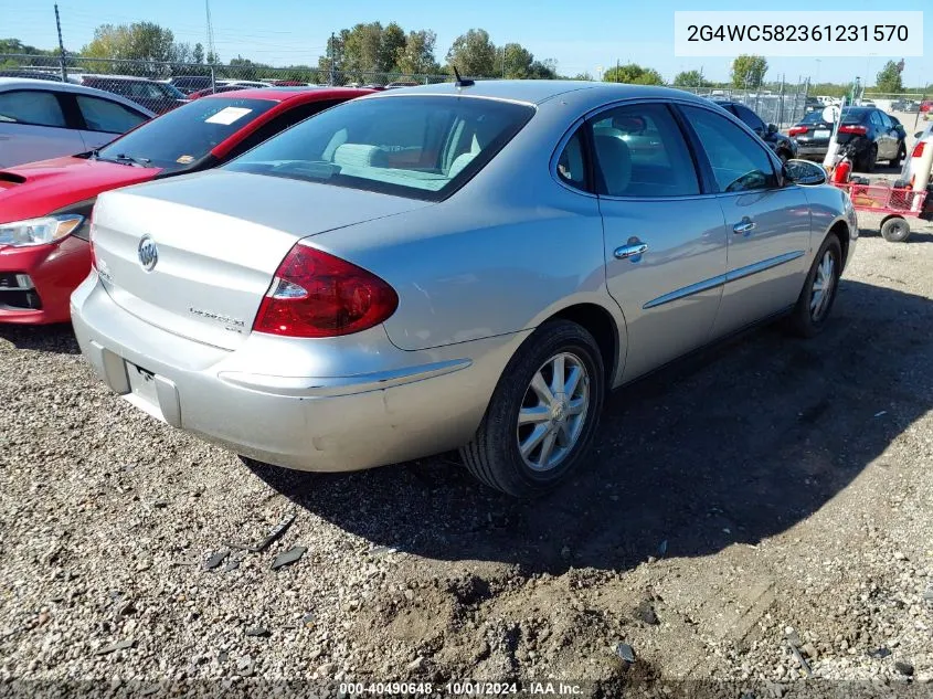 2006 Buick Lacrosse Cx VIN: 2G4WC582361231570 Lot: 40490648