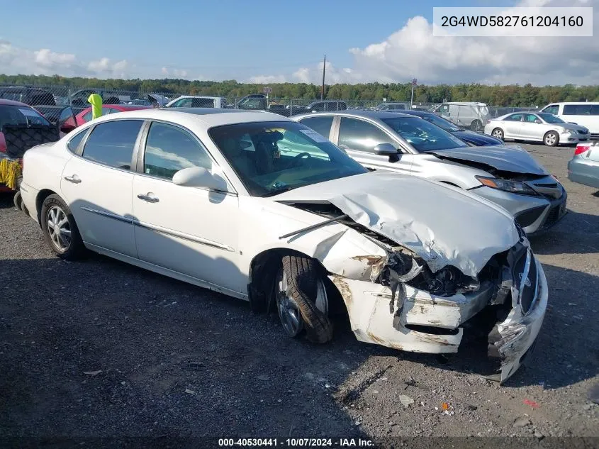 2006 Buick Lacrosse Cxl VIN: 2G4WD582761204160 Lot: 40530441