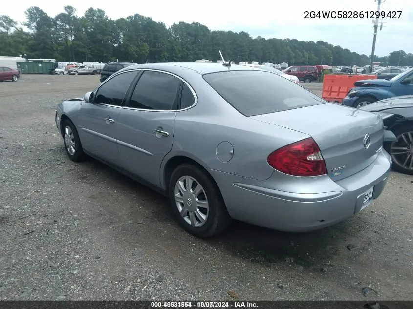 2006 Buick Lacrosse VIN: 2G4WC582861299427 Lot: 40531554