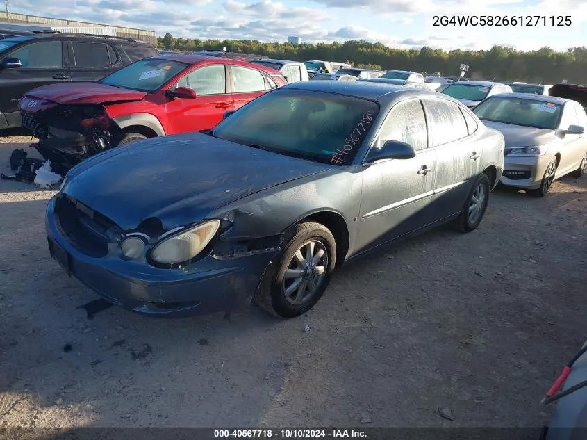 2006 Buick Lacrosse Cx VIN: 2G4WC582661271125 Lot: 40567718