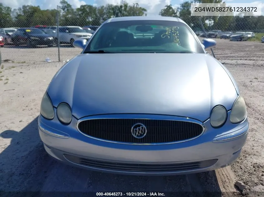 2006 Buick Lacrosse Cxl VIN: 2G4WD582761234372 Lot: 40645273