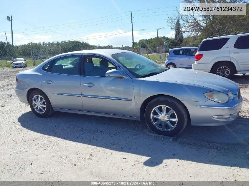 2G4WD582761234372 2006 Buick Lacrosse Cxl