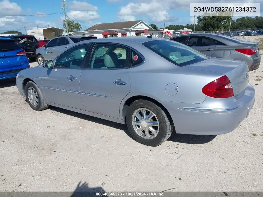 2G4WD582761234372 2006 Buick Lacrosse Cxl