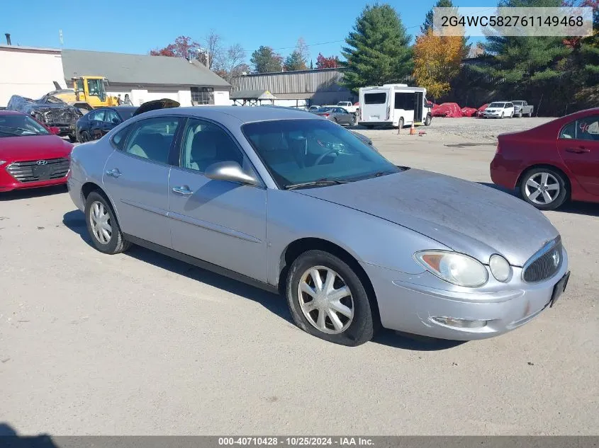 2006 Buick Lacrosse Cx VIN: 2G4WC582761149468 Lot: 40710428