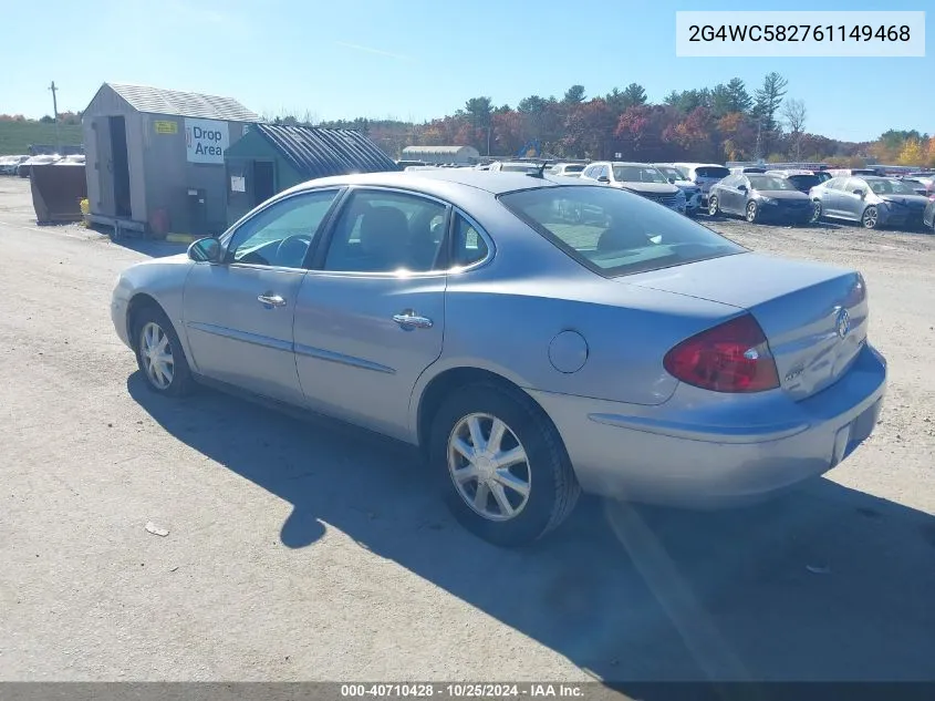 2006 Buick Lacrosse Cx VIN: 2G4WC582761149468 Lot: 40710428