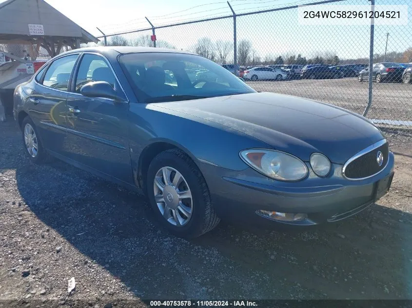 2006 Buick Lacrosse Cx VIN: 2G4WC582961204521 Lot: 40753578