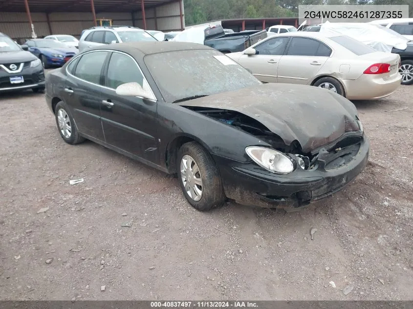 2006 Buick Lacrosse Cx VIN: 2G4WC582461287355 Lot: 40837497