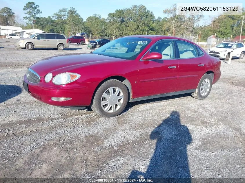 2G4WC582061163129 2006 Buick Lacrosse Cx