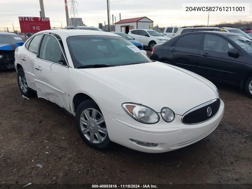 2006 Buick Lacrosse Cx VIN: 2G4WC582761211001 Lot: 40883616