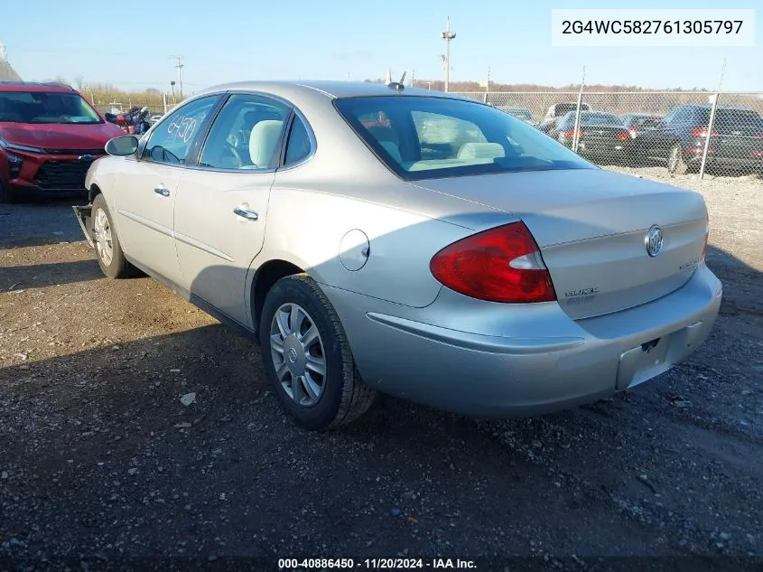 2006 Buick Lacrosse Cx VIN: 2G4WC582761305797 Lot: 40886450