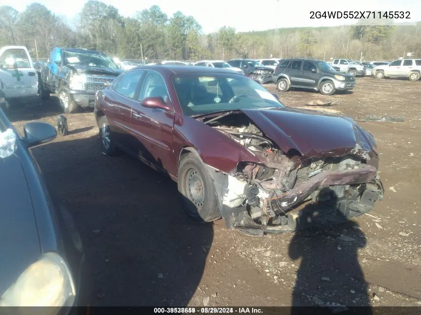 2007 Buick Lacrosse Cxl VIN: 2G4WD552X71145532 Lot: 39538659