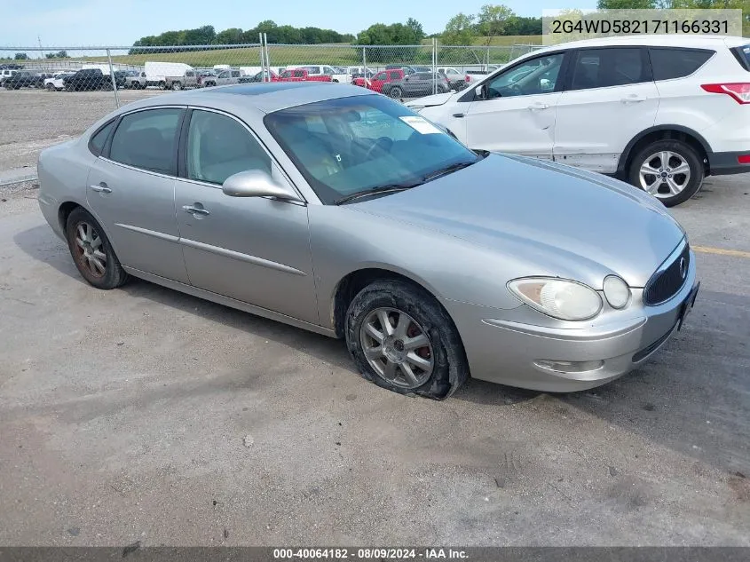 2G4WD582171166331 2007 Buick Lacrosse Cxl