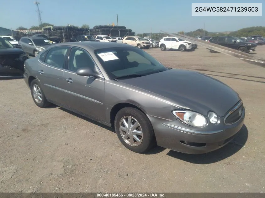 2007 Buick Lacrosse Cx VIN: 2G4WC582471239503 Lot: 40185456