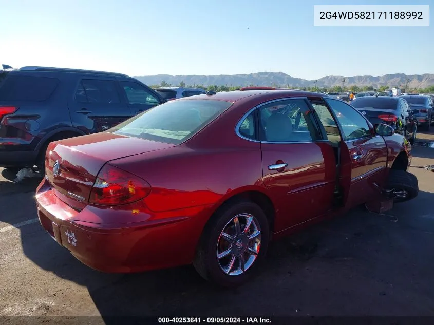 2G4WD582171188992 2007 Buick Lacrosse Cxl