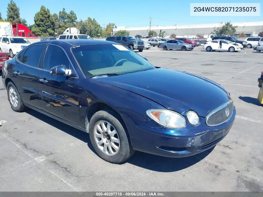 2007 Buick Lacrosse Cx VIN: 2G4WC582071235075 Lot: 40297718