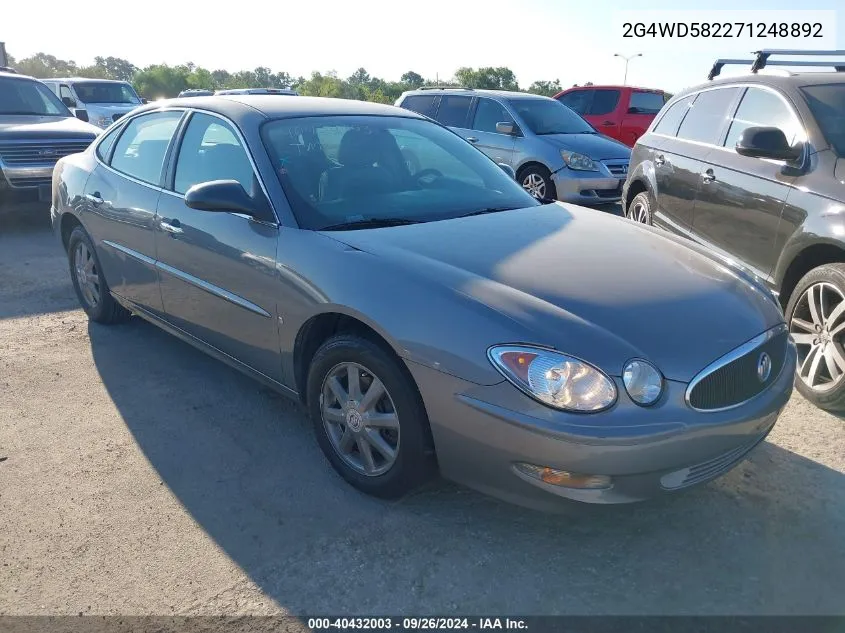 2G4WD582271248892 2007 Buick Lacrosse Cxl