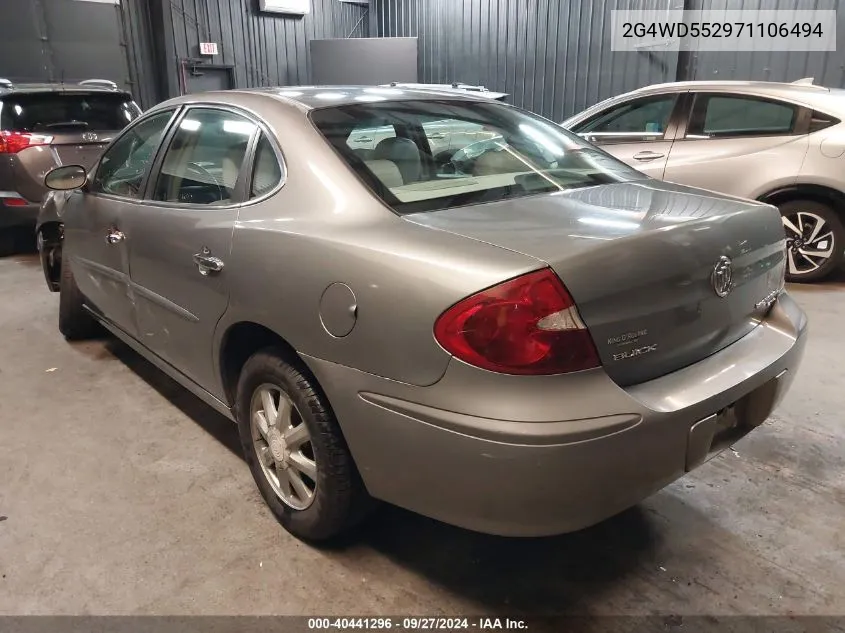 2G4WD552971106494 2007 Buick Lacrosse Cxl