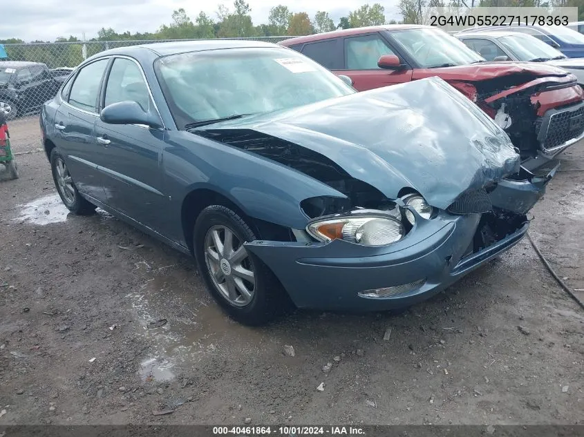 2G4WD552271178363 2007 Buick Lacrosse Cxl