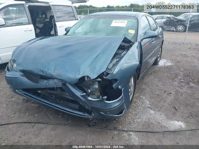 2G4WD552271178363 2007 Buick Lacrosse Cxl