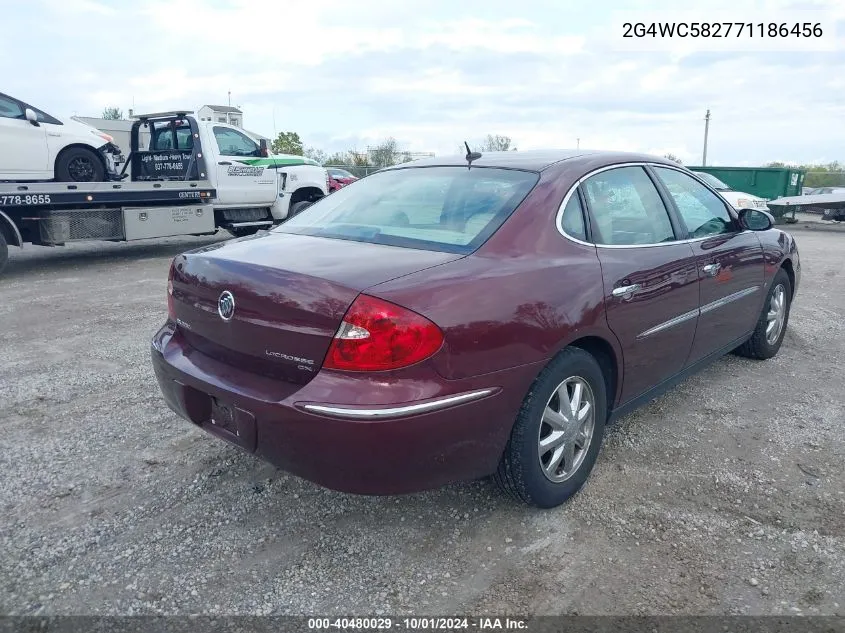 2G4WC582771186456 2007 Buick Lacrosse Cx