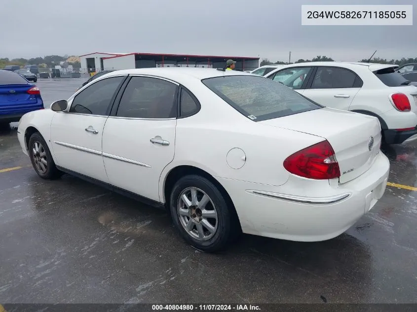 2G4WC582671185055 2007 Buick Lacrosse Cx